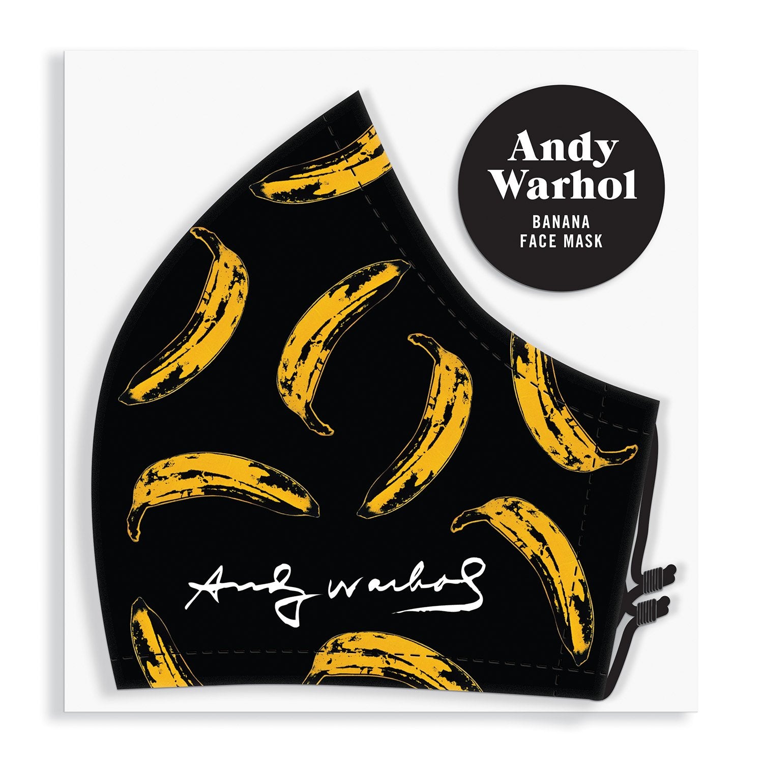 galison-andy-warhol-banana-gesichtsmaske-baumwolle image 1