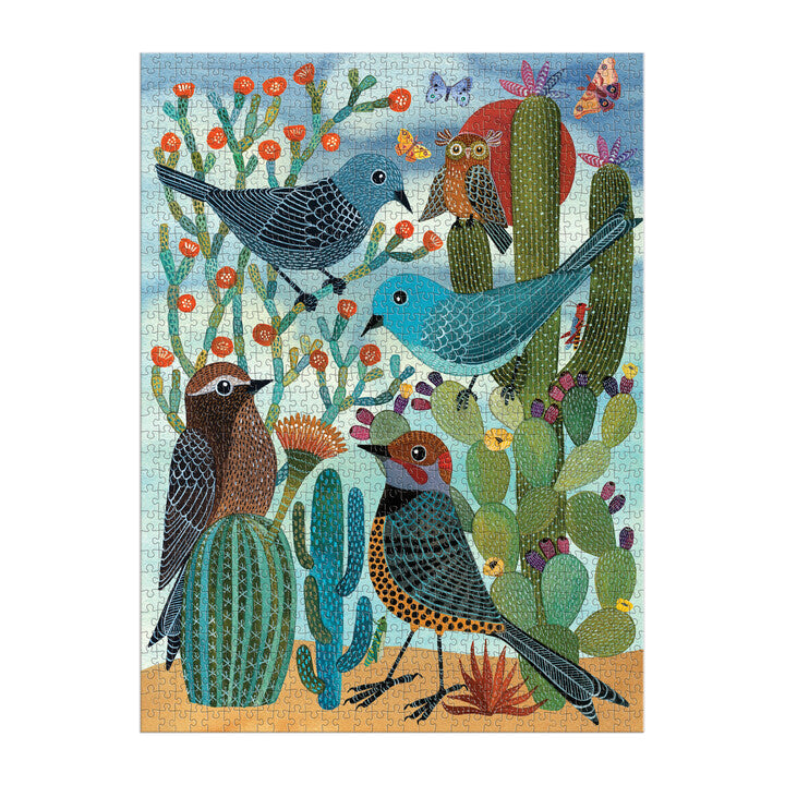 galison-desert-avian-friends-puzzle-1000-teile-v-gel image 3