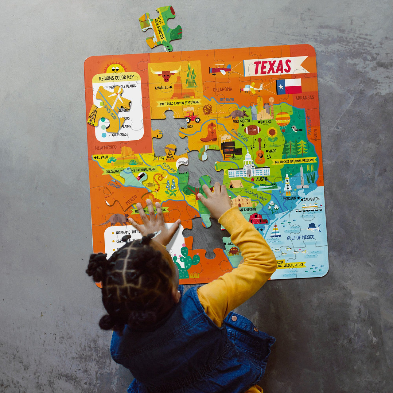 buffalo-games-texas-49-teile-kinderpuzzle-bodenpuzzle image 3