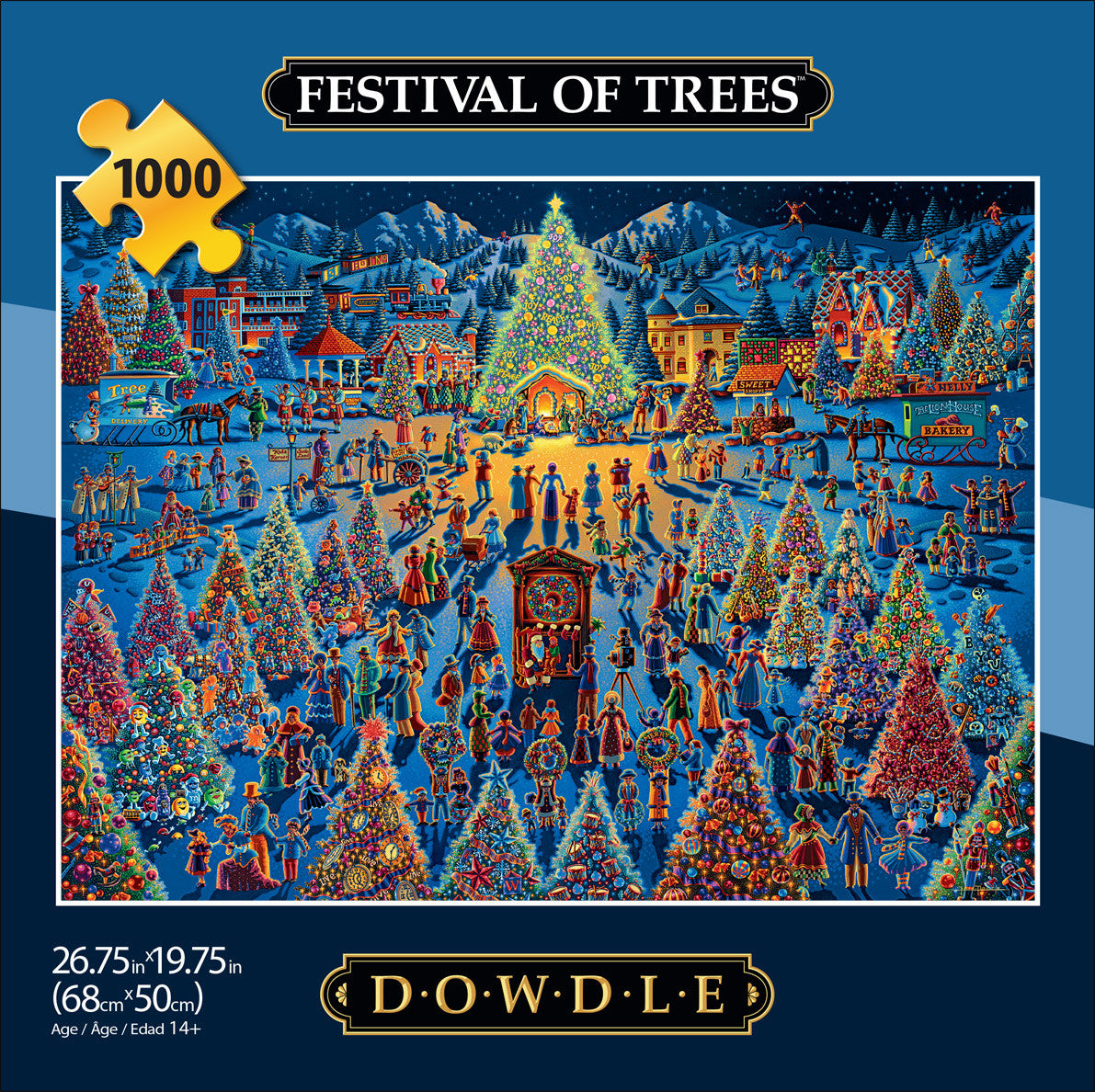 buffalo-games-festival-of-trees-1000-teile-puzzle-weihnachten image 2