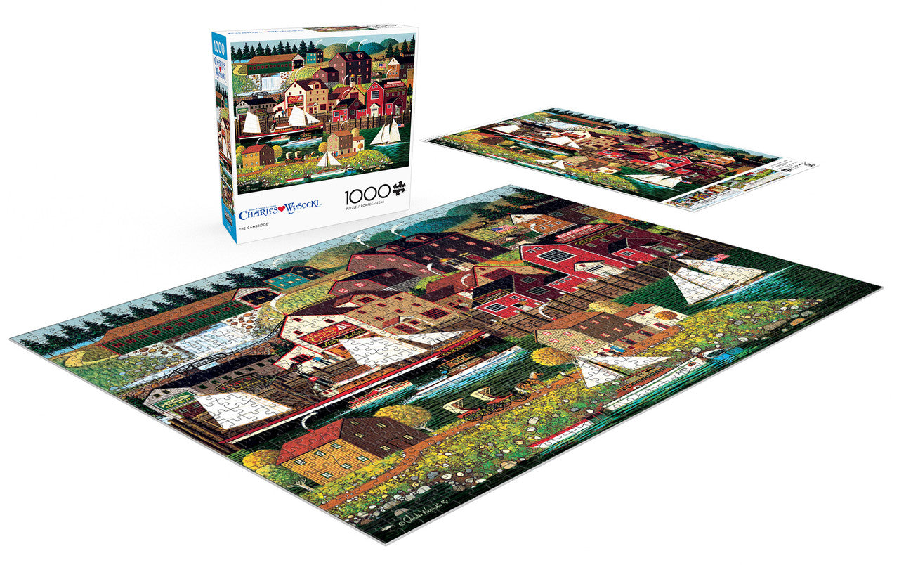 buffalo-games-charles-wysocki-cambridge-puzzle-1000-teile image 2