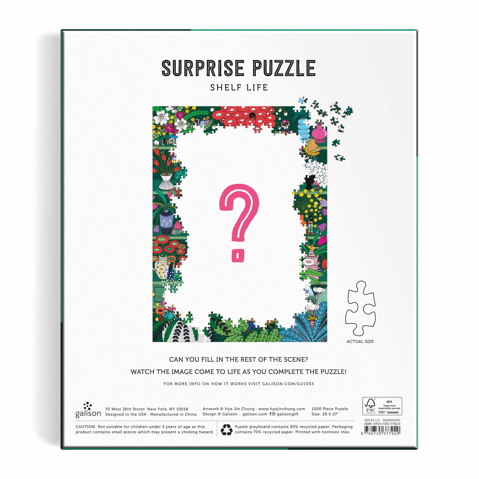 galison-shelf-life-surprise-1000-teile-puzzle image 5
