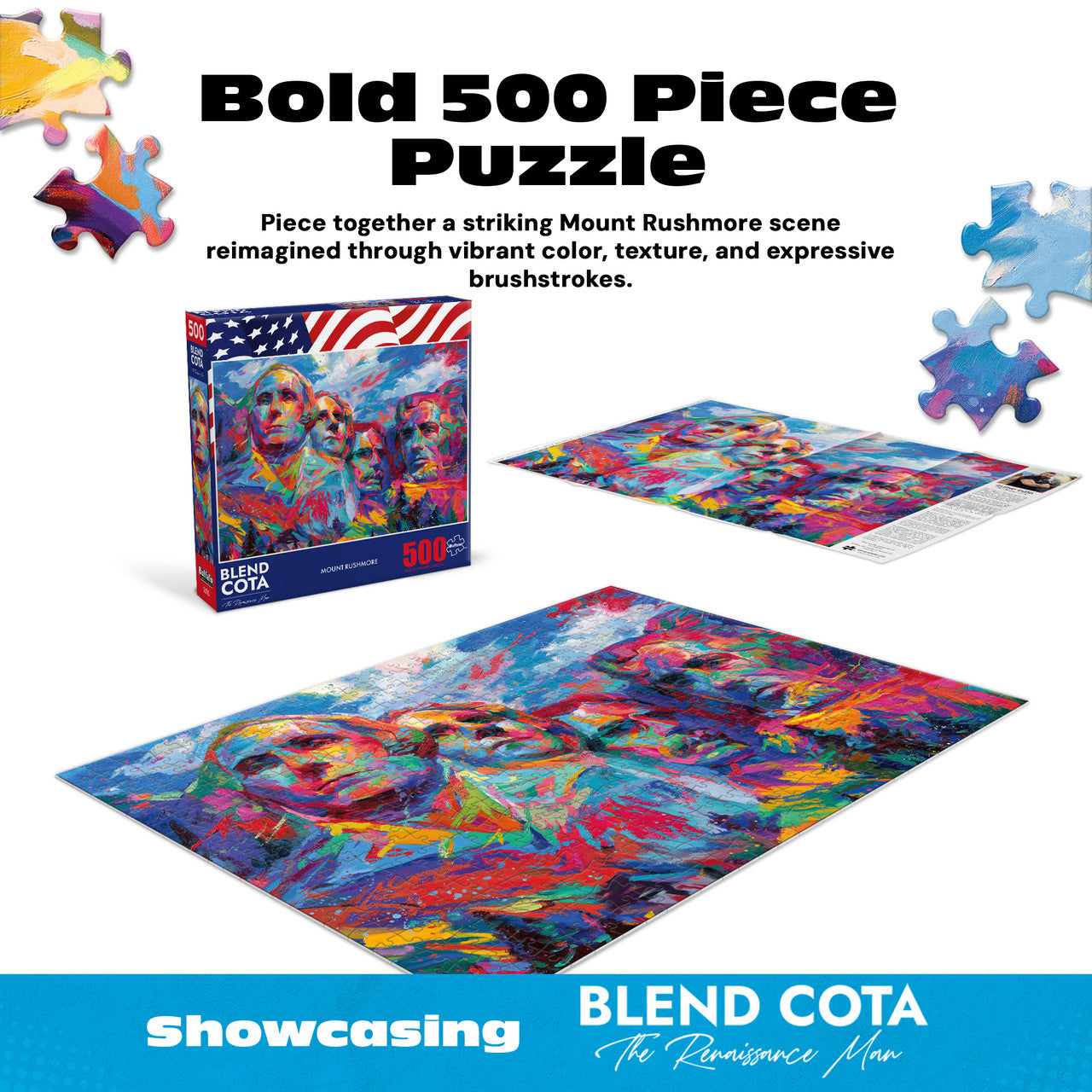 buffalo-games-americana-mount-rushmore-500-teile-puzzle-kunst image 6