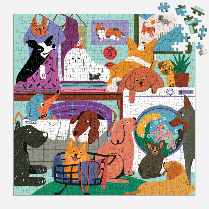 galison-laundry-dogs-500-teile-puzzle-hunde image 4