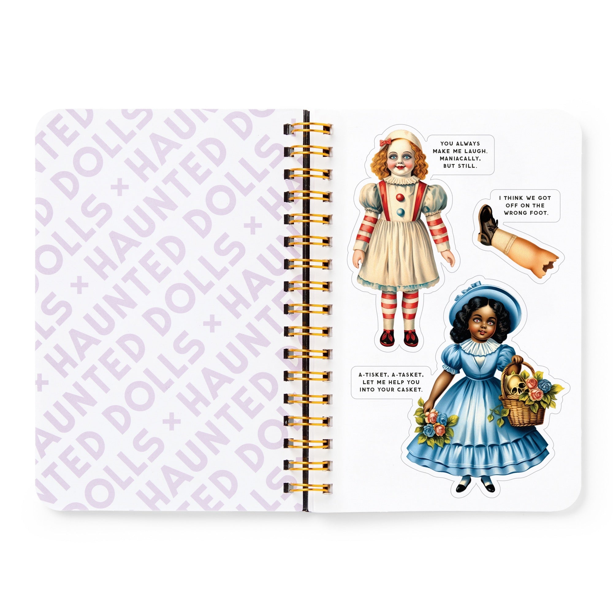 galison-haunted-dolls-stickerbuch-aufkleber-grusel image 8