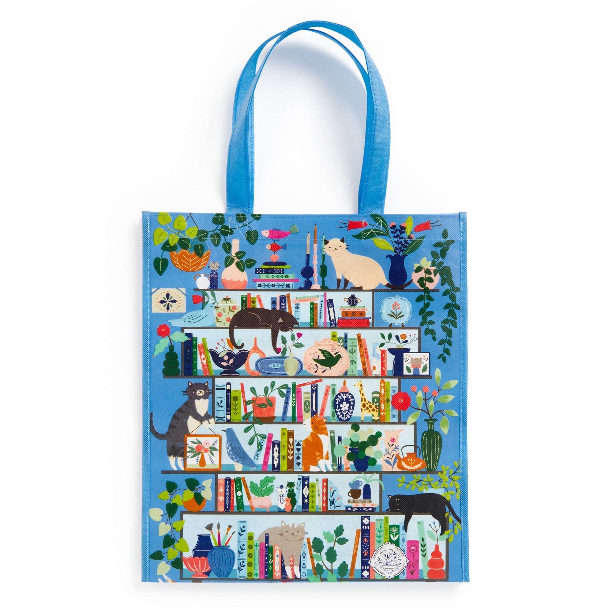 galison-purrfect-nook-einkaufstasche-shopper-katzenmotiv image 2