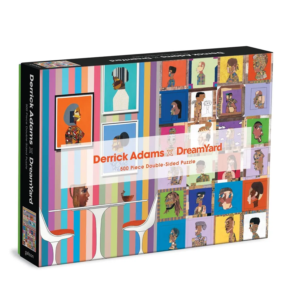 galison-derrick-adams-dreamyard-puzzle-500-teile-doppelseitig image 1