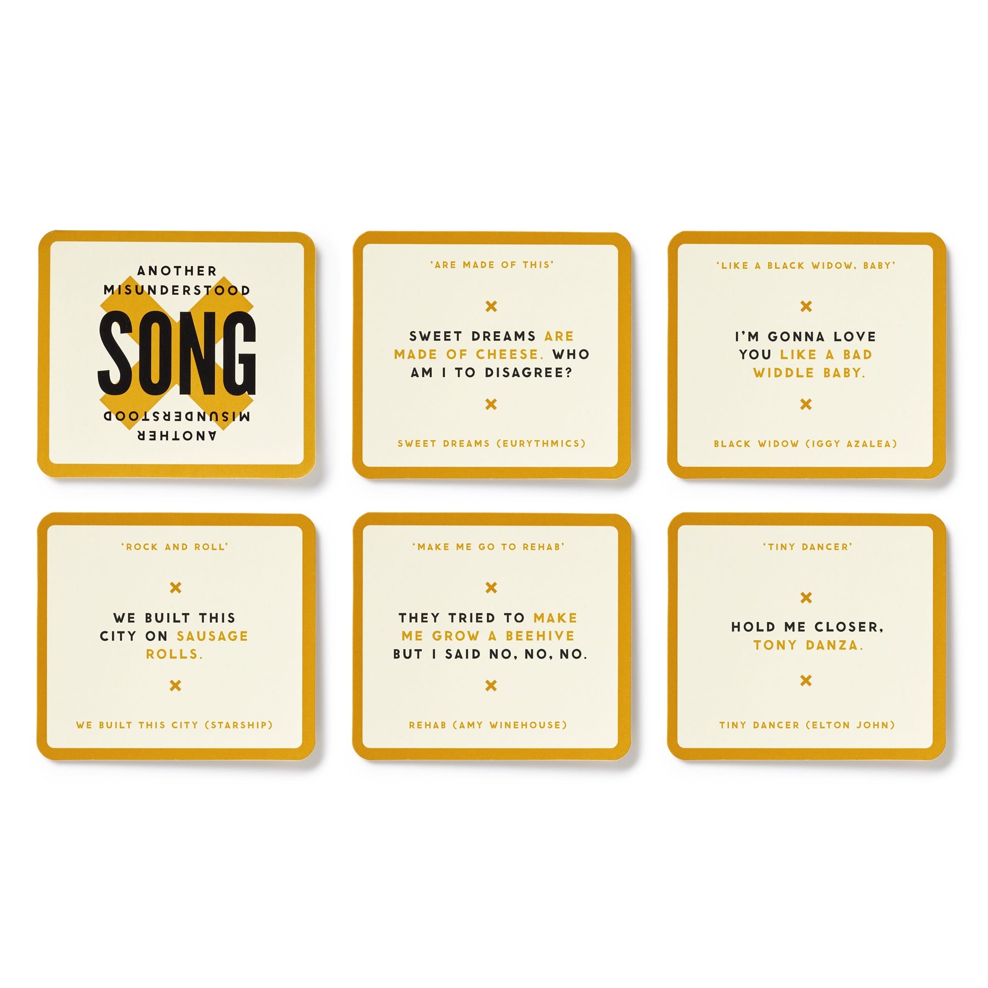 galison-misunderstood-songs-partyspiel-300-karten-musikquiz image 5