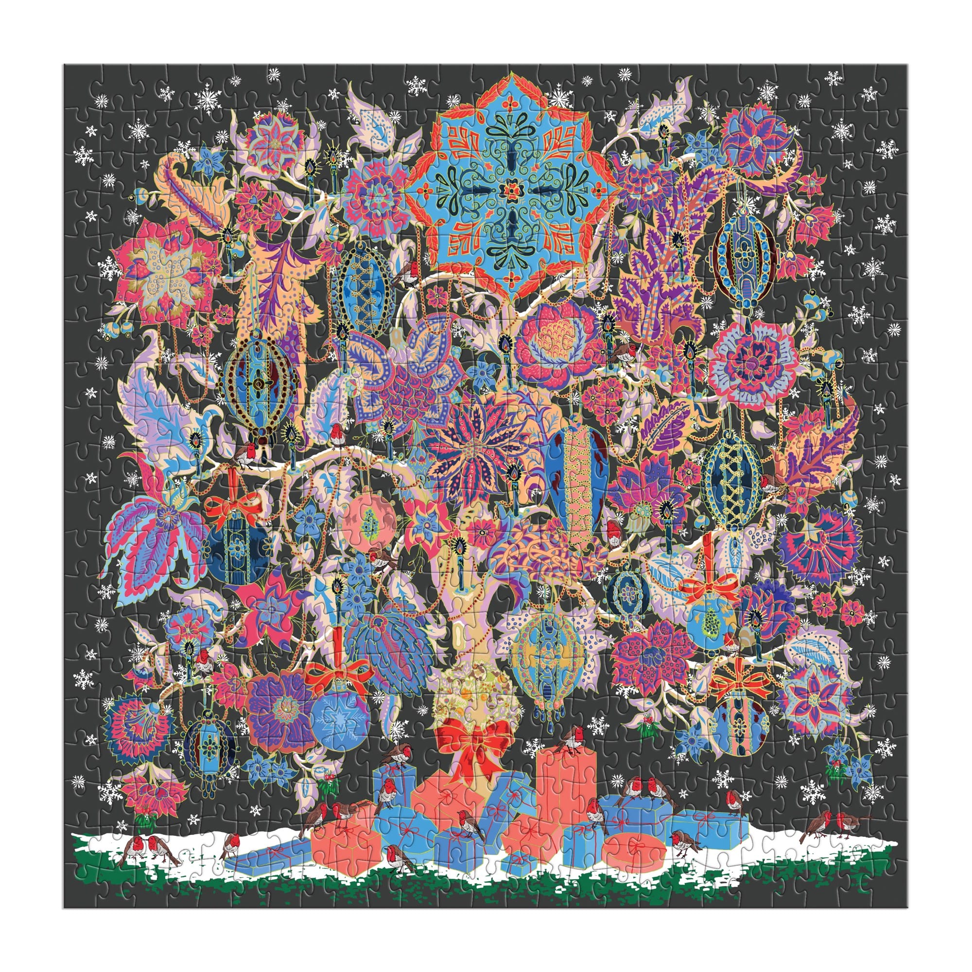 galison-liberty-christmas-tree-of-life-folien-puzzle-500-teile image 3