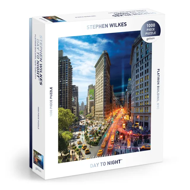 galison-day-to-night-flatiron-puzzle-1000-teile-50x68-cm image 1