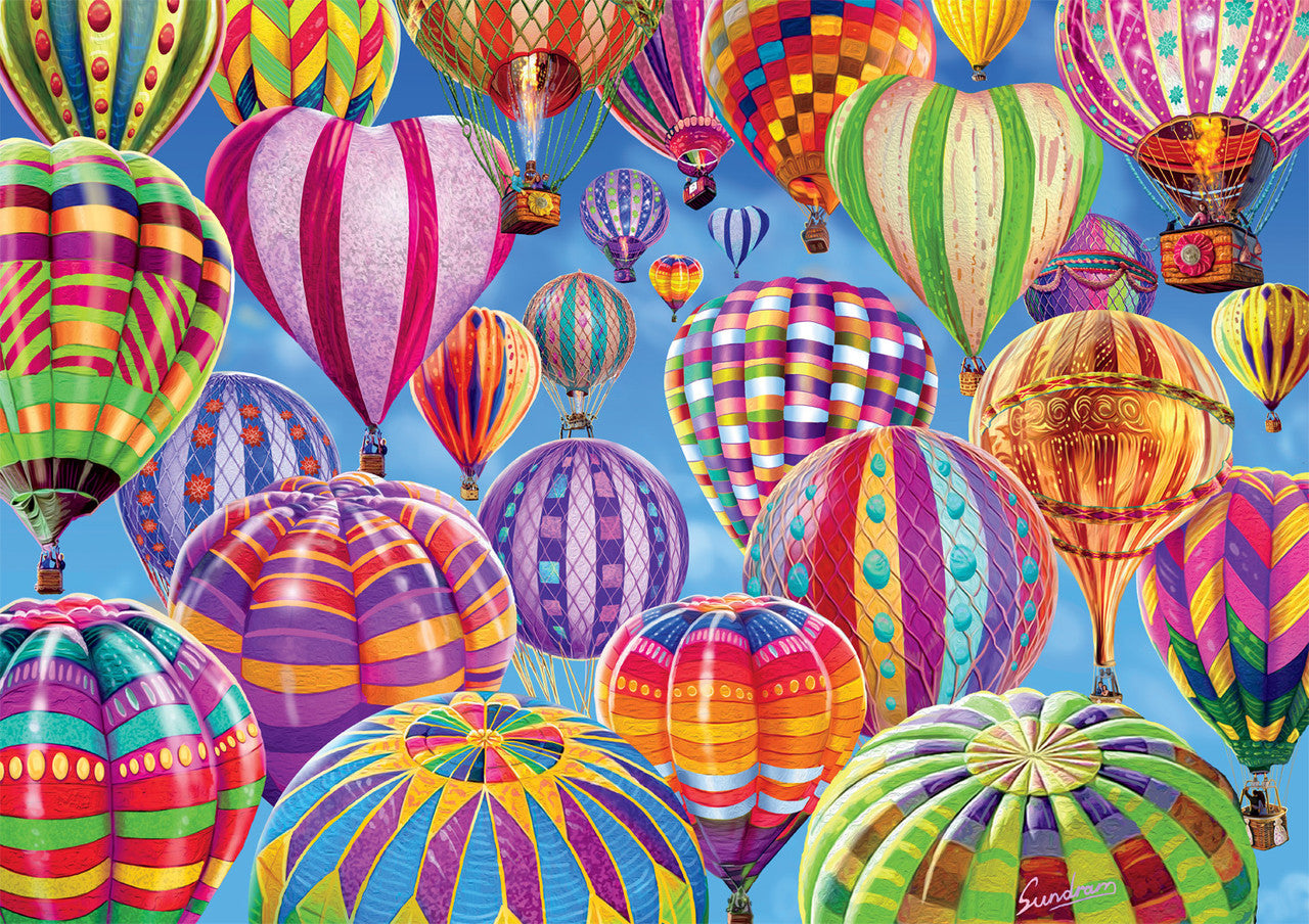 buffalo-games-vivid-sailing-on-the-wind-300-teile-puzzle-ballons image 1
