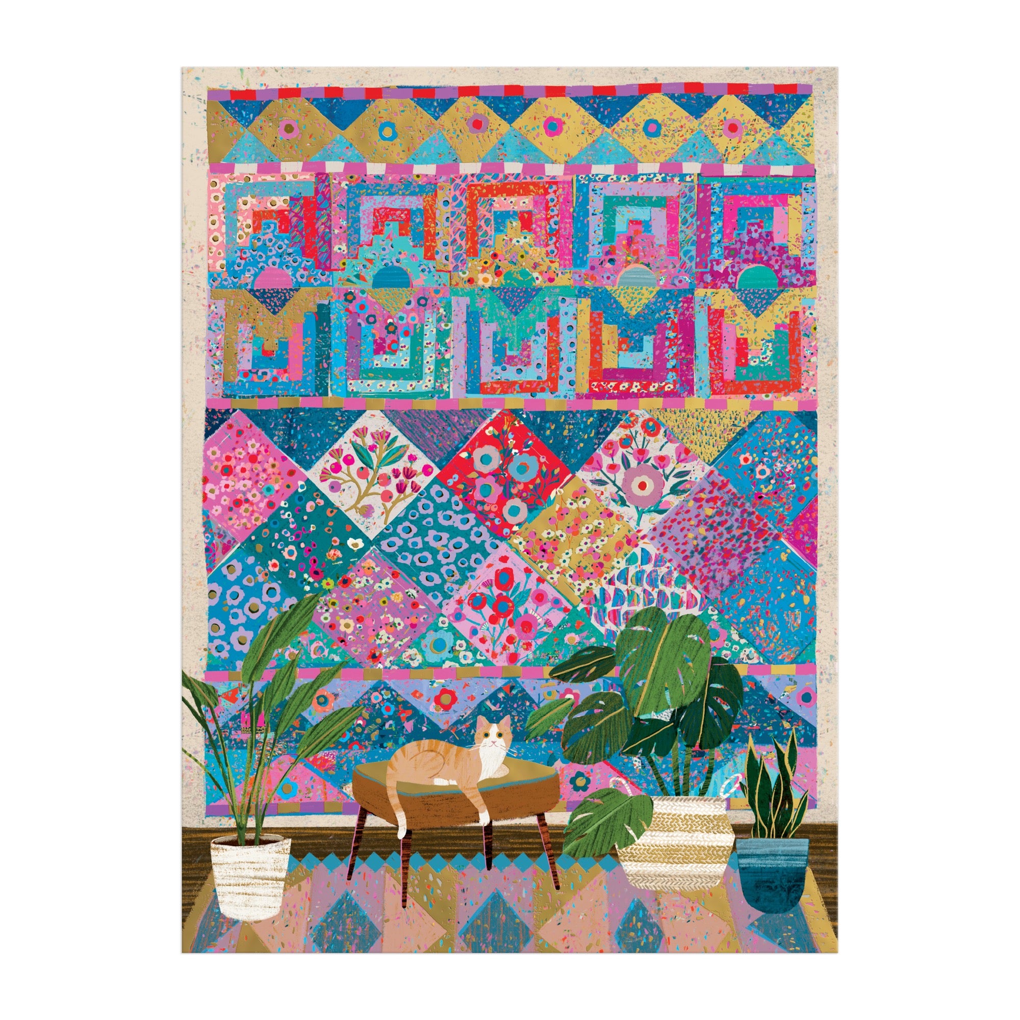 galison-quilter-s-corner-foil-puzzle-1000-teile-victoria-ball image 6