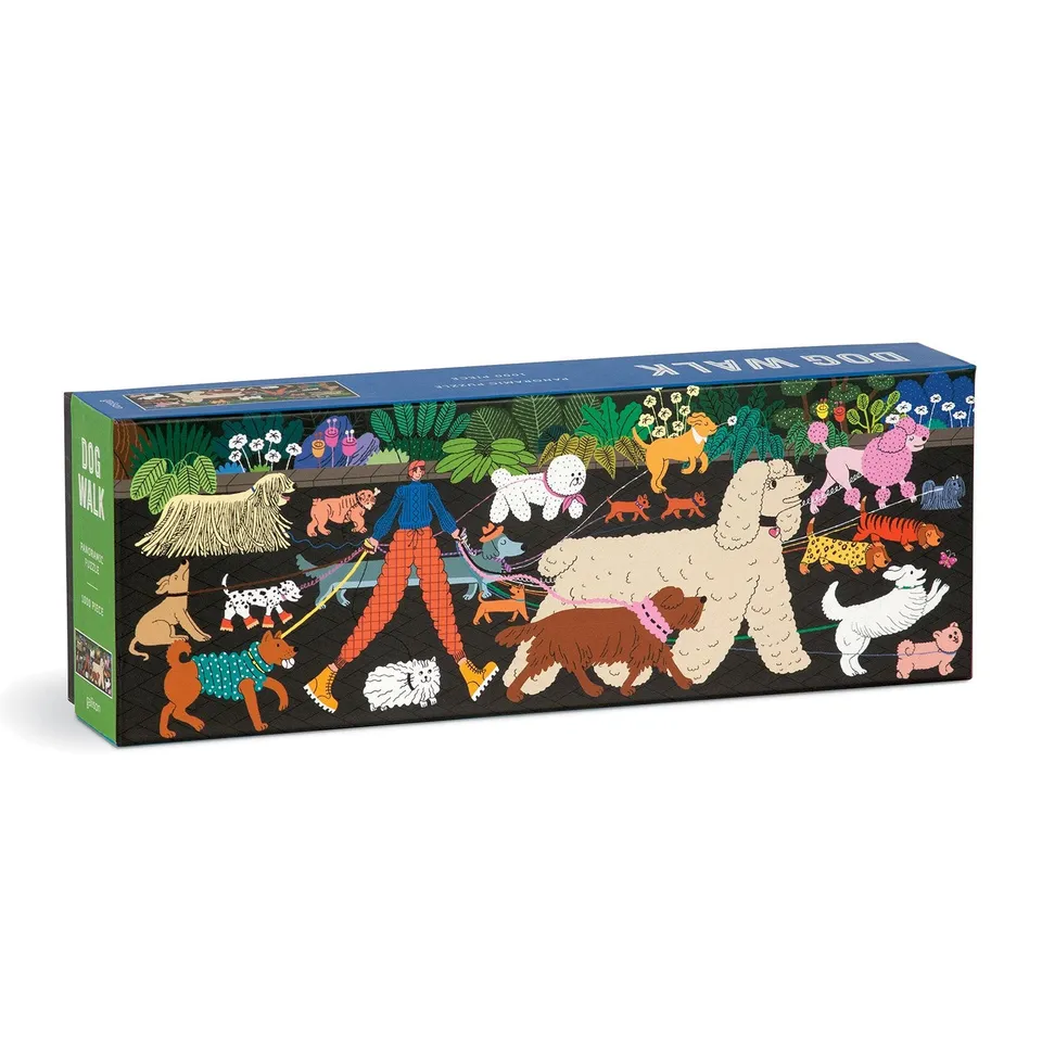 galison-jigsaw-dog-walk-panorama-puzzle-1000-teile image 1
