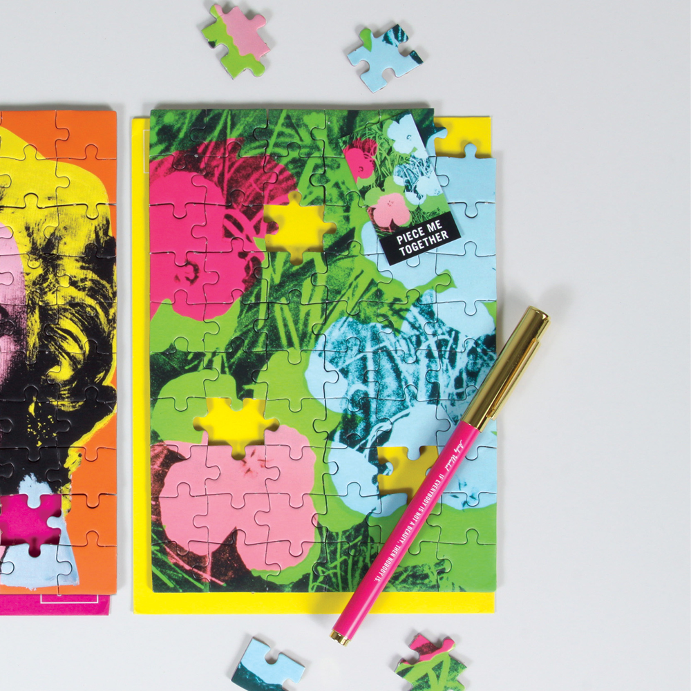 galison-warhol-flowers-grusskarten-puzzle-60-teile-mit-umschlag image 6
