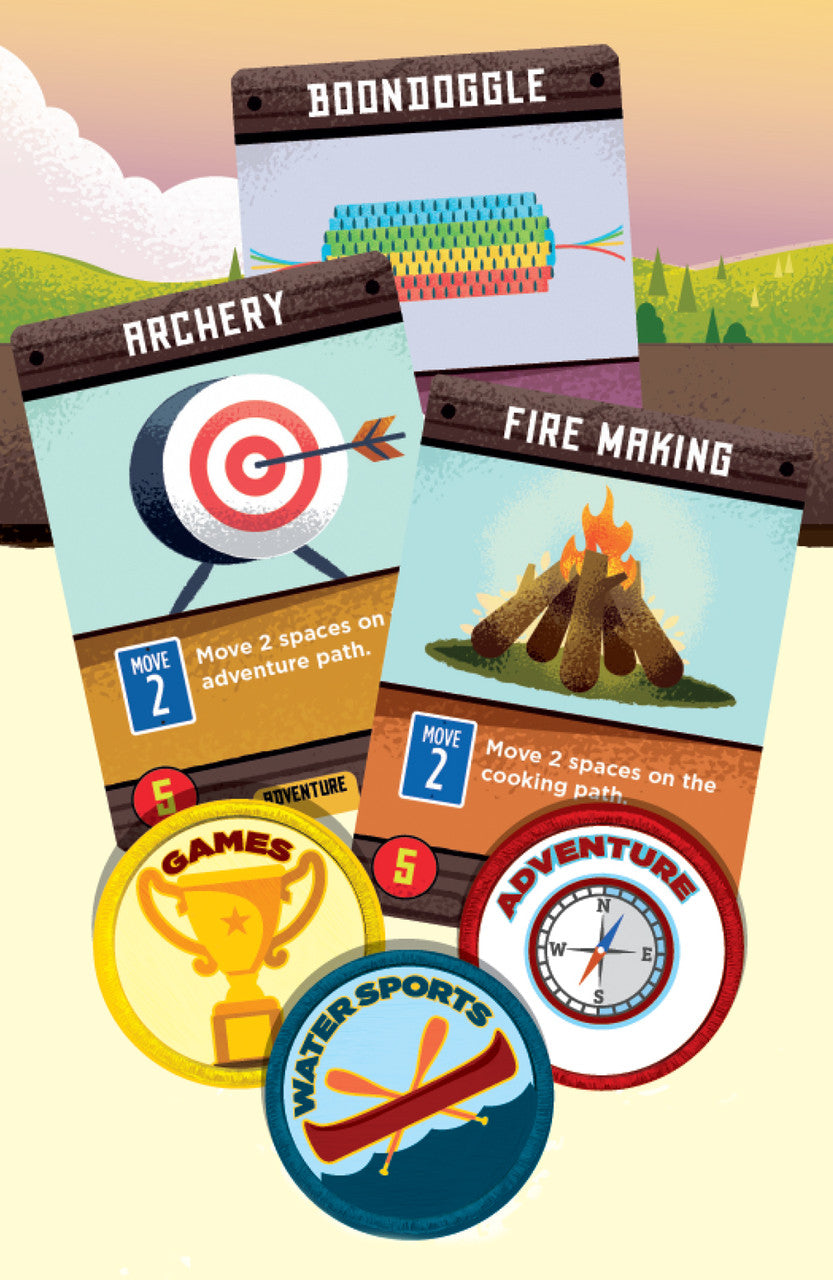buffalo-games-summer-camp-spiel-deckbau-familienspiel image 7