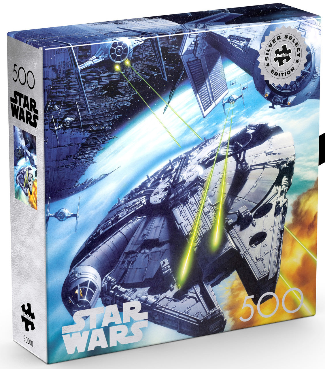 buffalo-games-star-wars-silver-select-puzzle-500-teile-falcon image 2