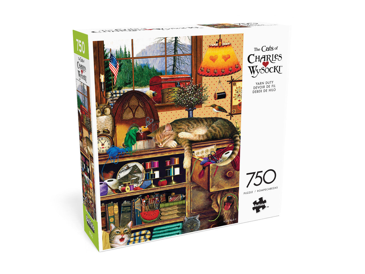 buffalo-games-cats-yarn-duty-750-teile-puzzle-katzen image 4