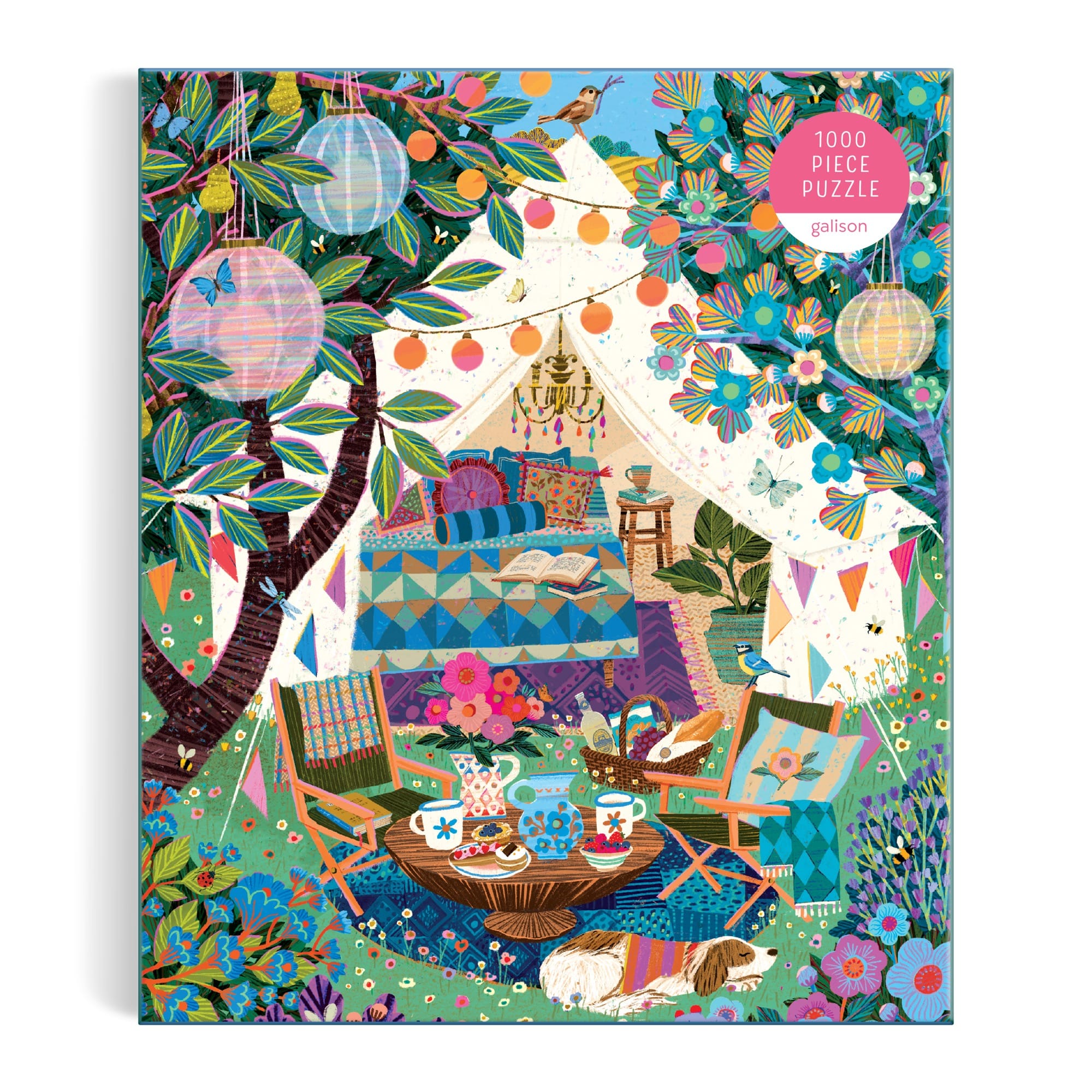 galison-blooming-escape-puzzle-1000-teile-victoria-ball image 2