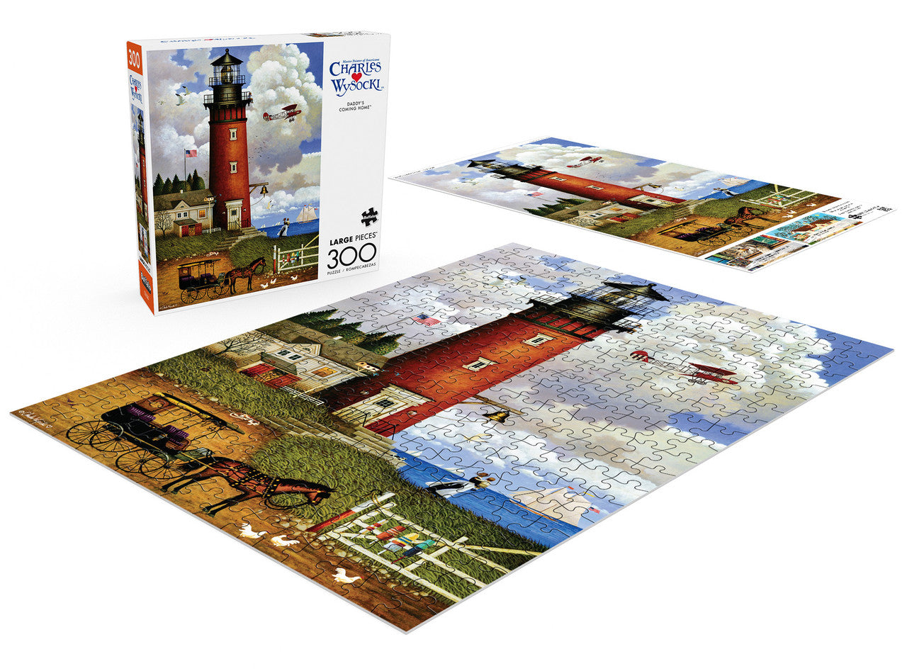buffalo-games-wysocki-daddy-s-coming-home-300-teile-puzzle image 4
