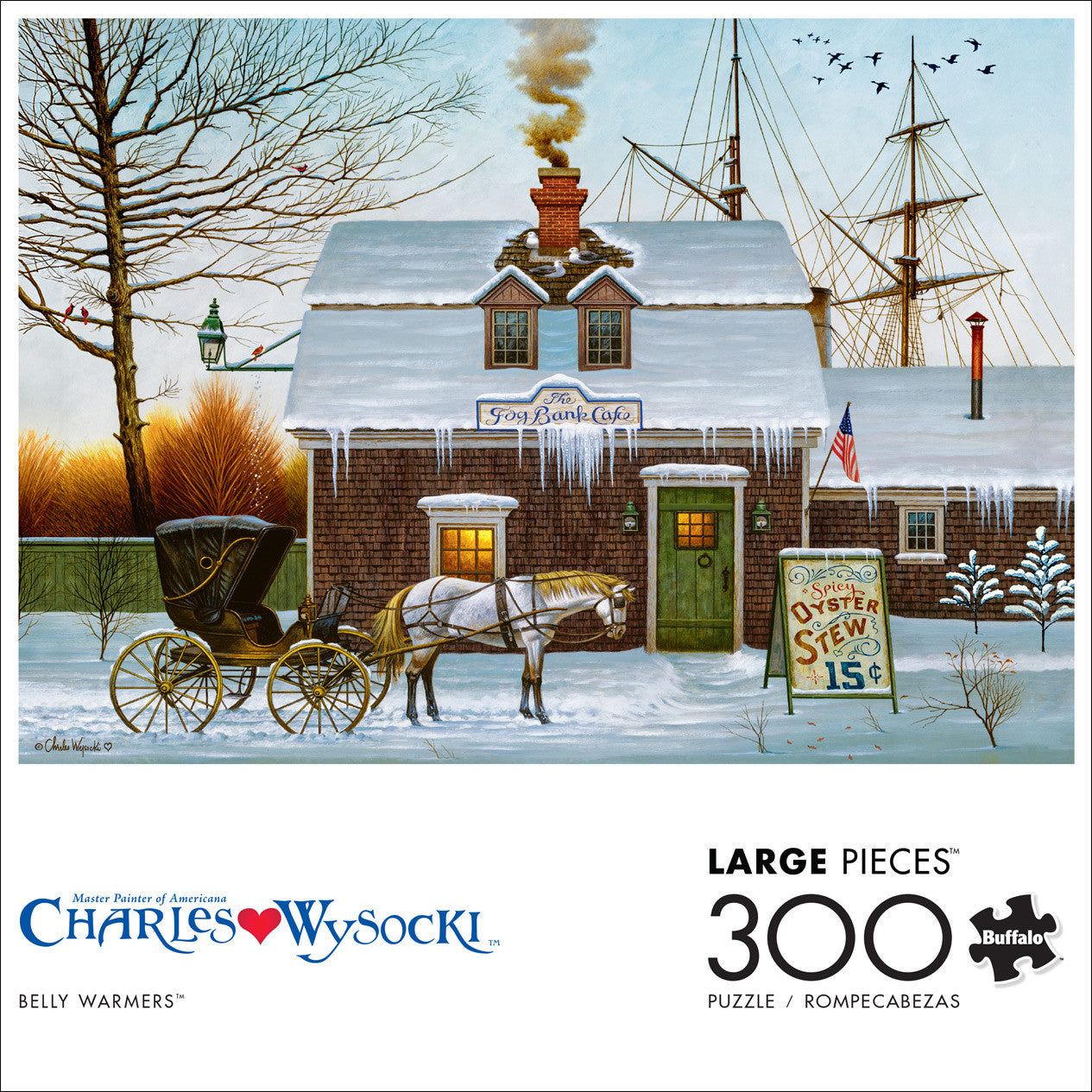 buffalo-games-charles-wysocki-belly-warmers-puzzle-300-teile-gro image 2