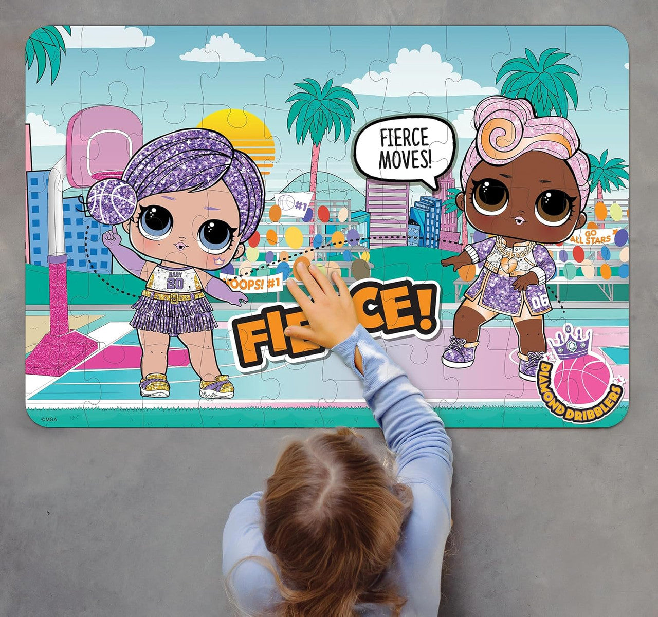 buffalo-games-l-o-l-surprise-all-star-sports-50-teile-bodenpuzzle image 2