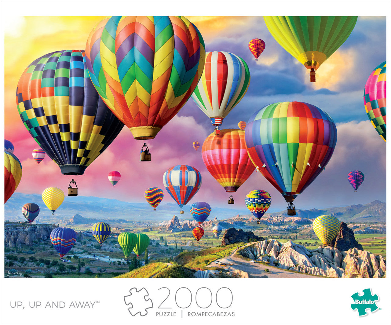 buffalo-games-up-up-and-away-puzzle-2000-teile-ballons image 3