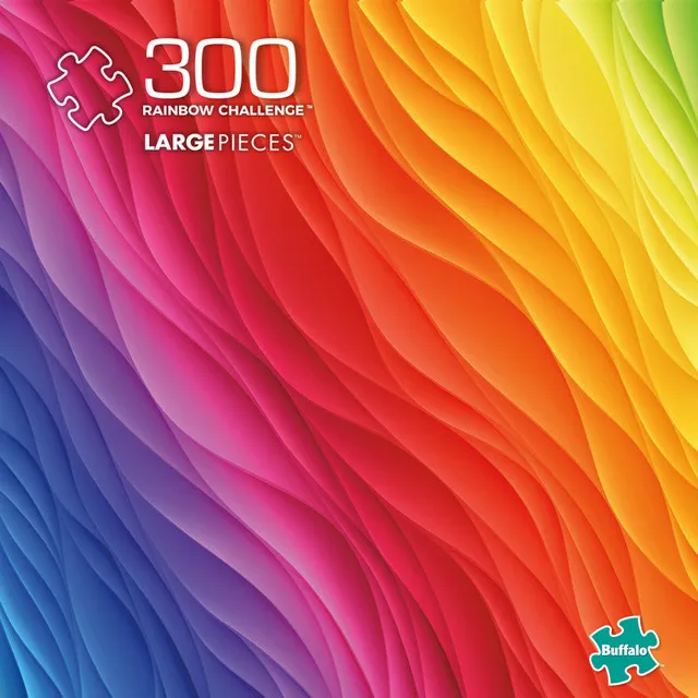 buffalo-games-vivid-rainbow-challenge-300-teile-puzzle image 1