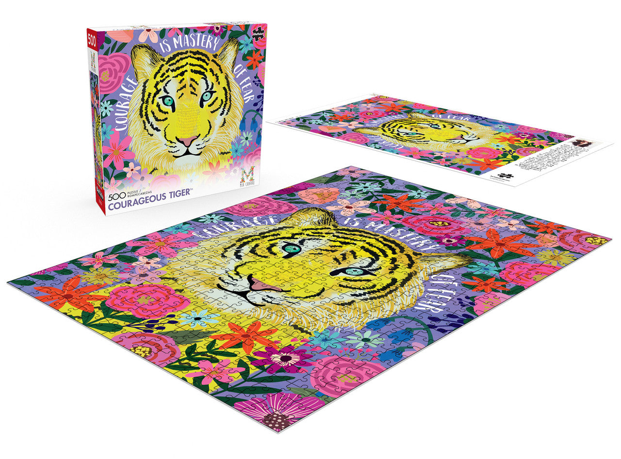 buffalo-games-courageous-tiger-puzzle-500-teile-mia-charro image 3