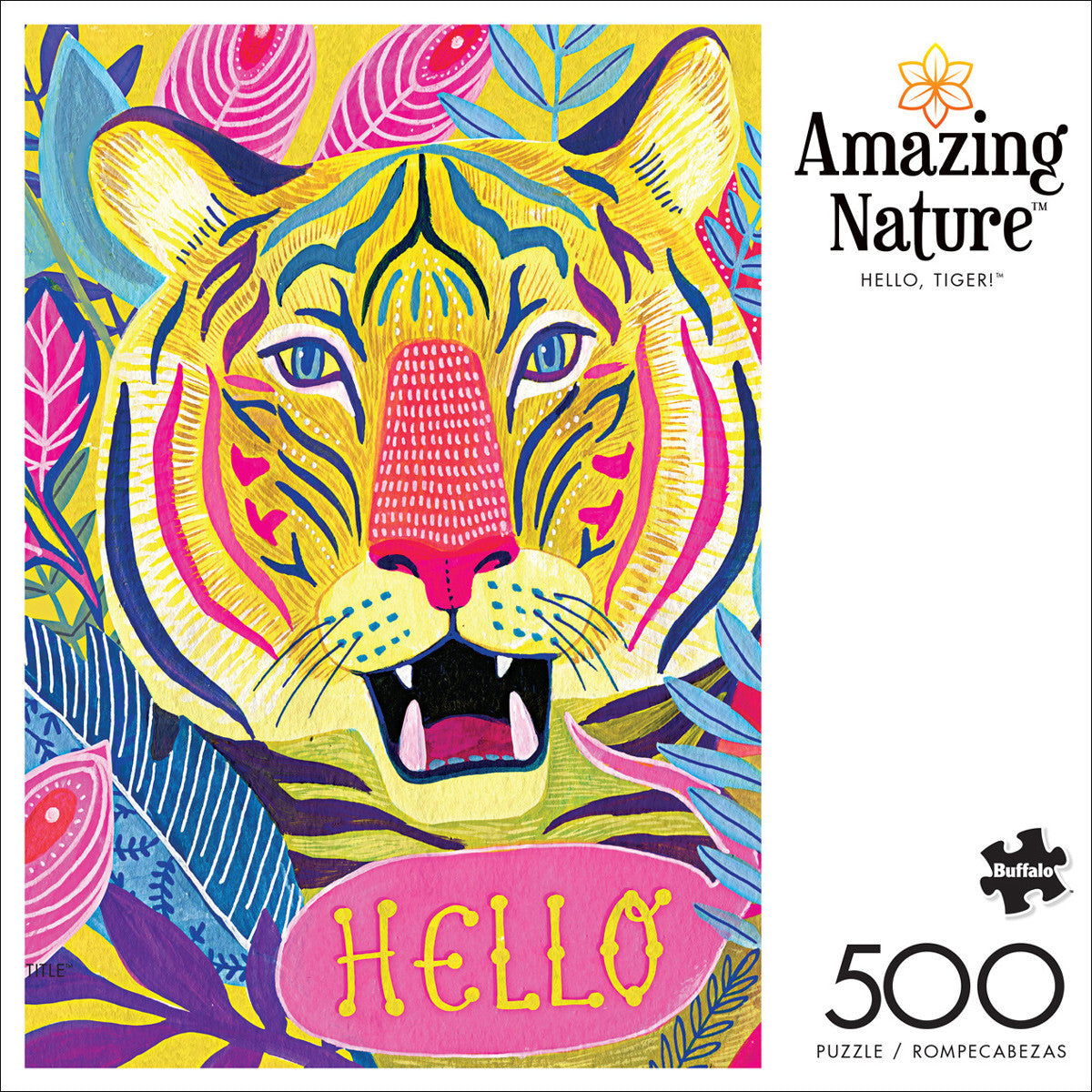 buffalo-games-amazing-nature-hello-tiger-puzzle-500-teile image 1