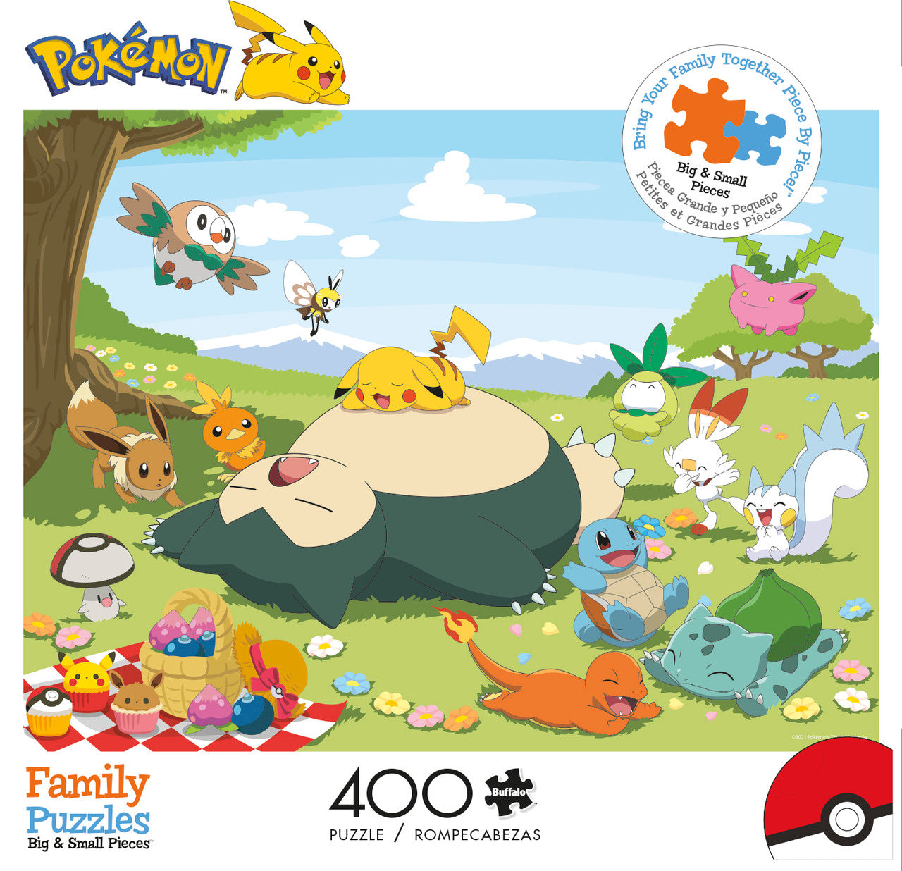 buffalo-games-pok-mon-picnic-400-teile-puzzle-familienpuzzle image 2