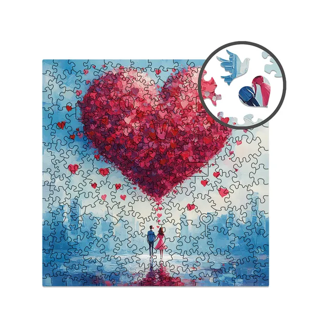 milliwood-celebrating-love-is-in-the-air-holzpuzzle-200-teile image 1