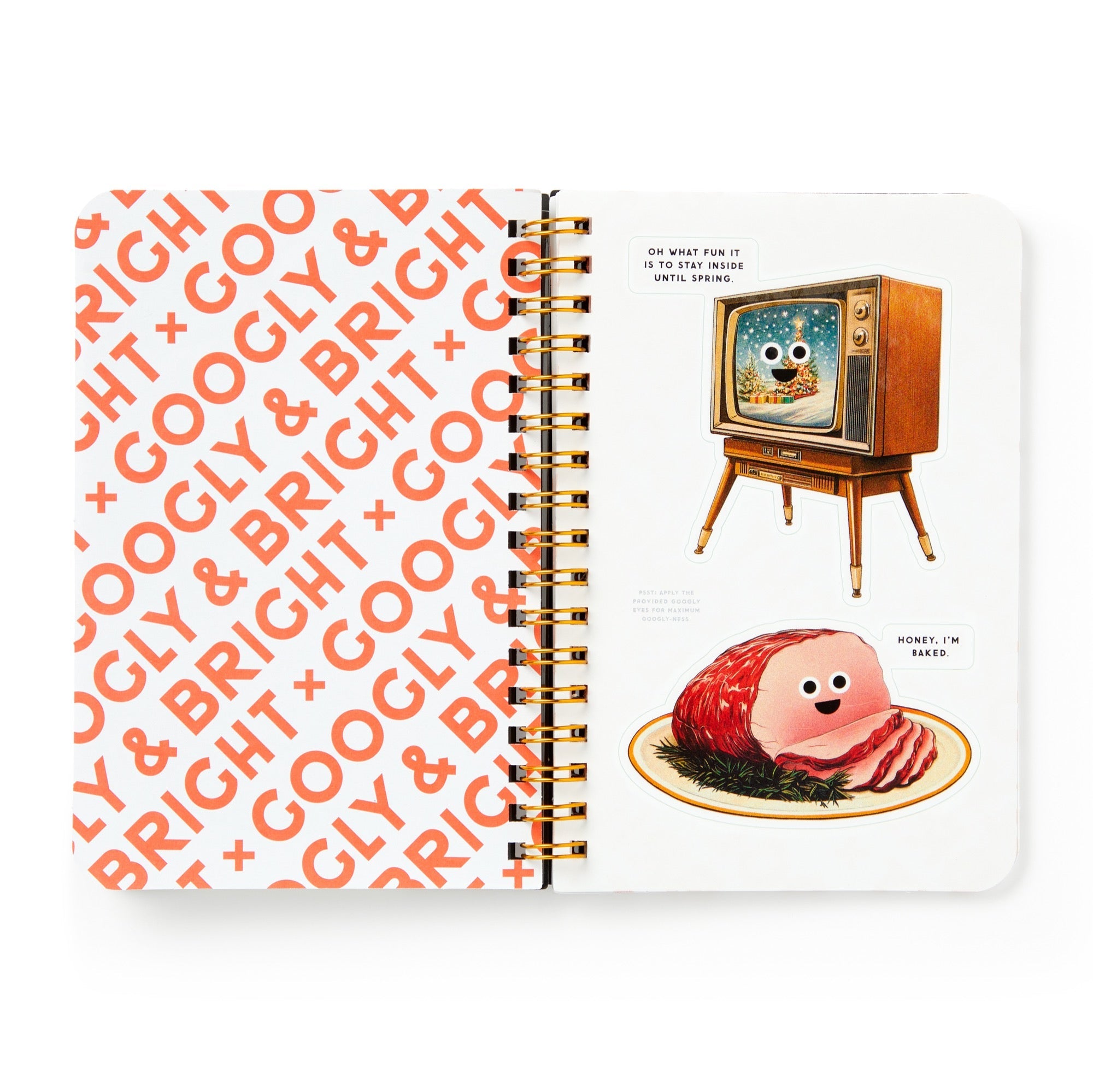 galison-googly-bright-stickerbuch-weihnachten-20-seiten image 6