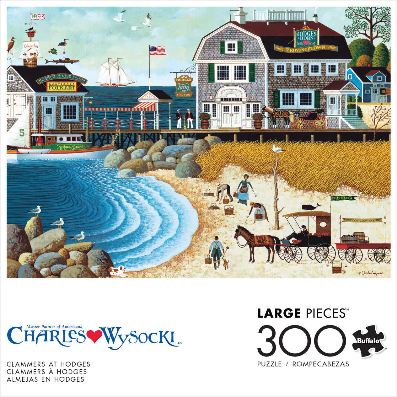 buffalo-games-wysocki-clammers-at-hodges-300-teile-xxl-puzzle image 4