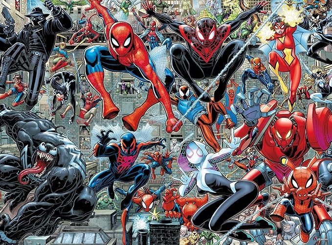 buffalo-games-marvel-spider-verse-puzzle-1000-teile-geschenkbox image 1