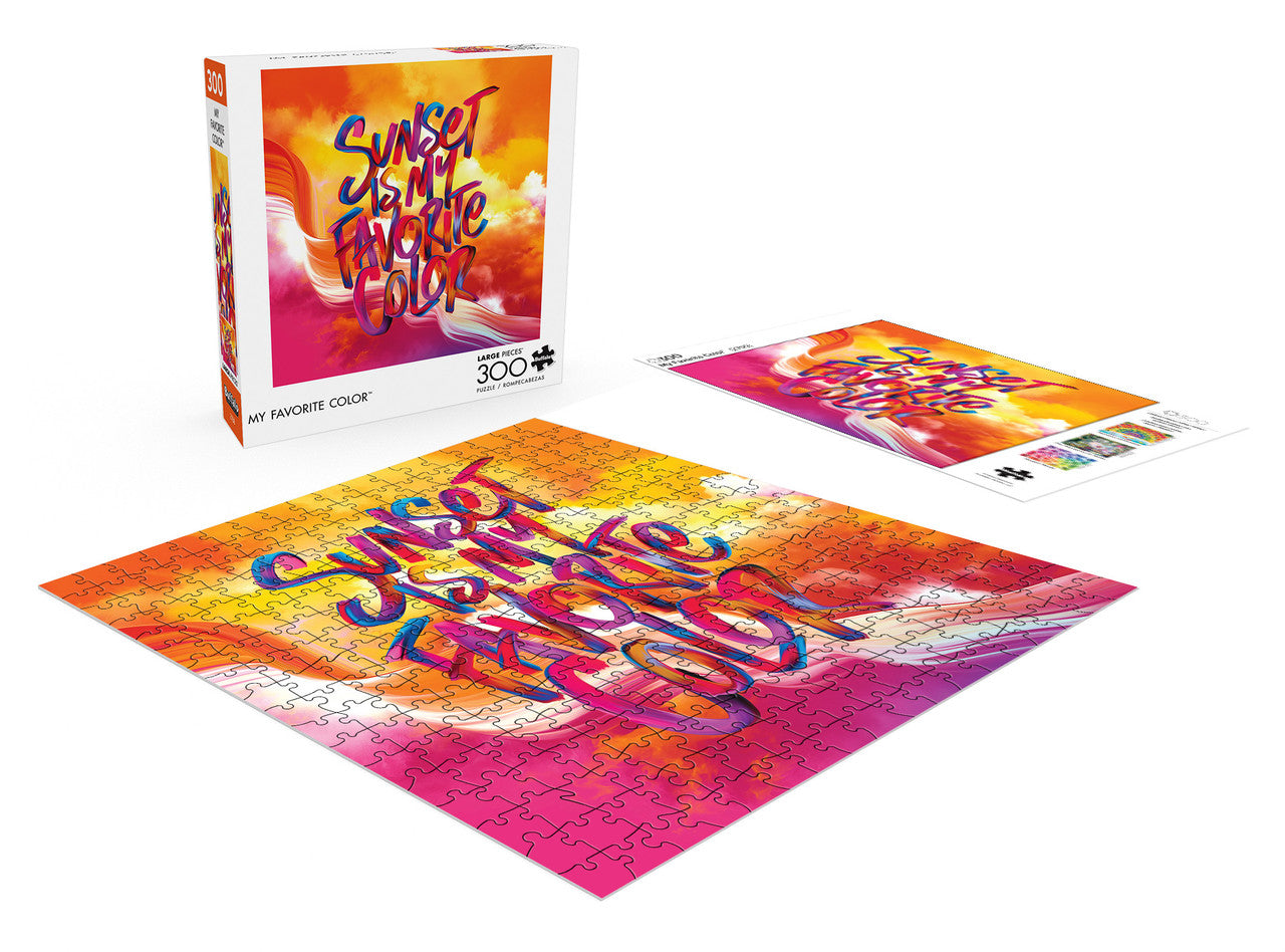 buffalo-games-my-favorite-color-300-teile-puzzle-xl-sunset image 4