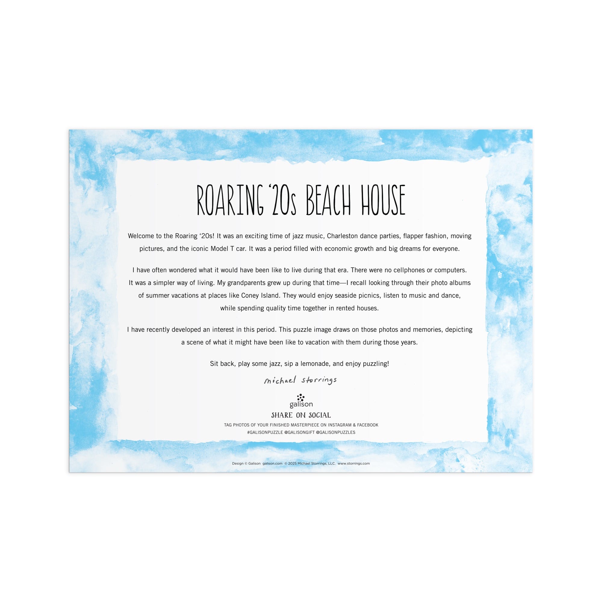 galison-michael-storrings-beach-house-puzzle-1000-strand image 6