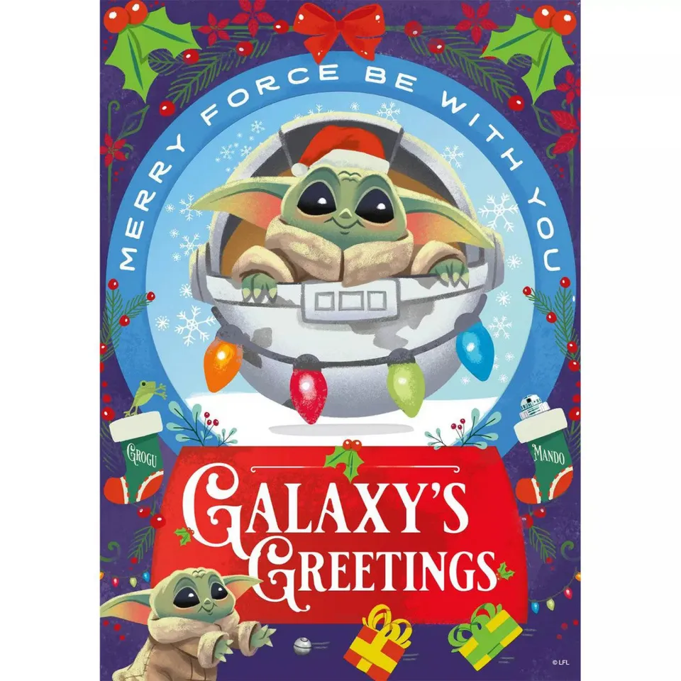 buffalo-games-star-wars-galaxy-s-greetings-puzzle-500-teile-weihnacht image 1