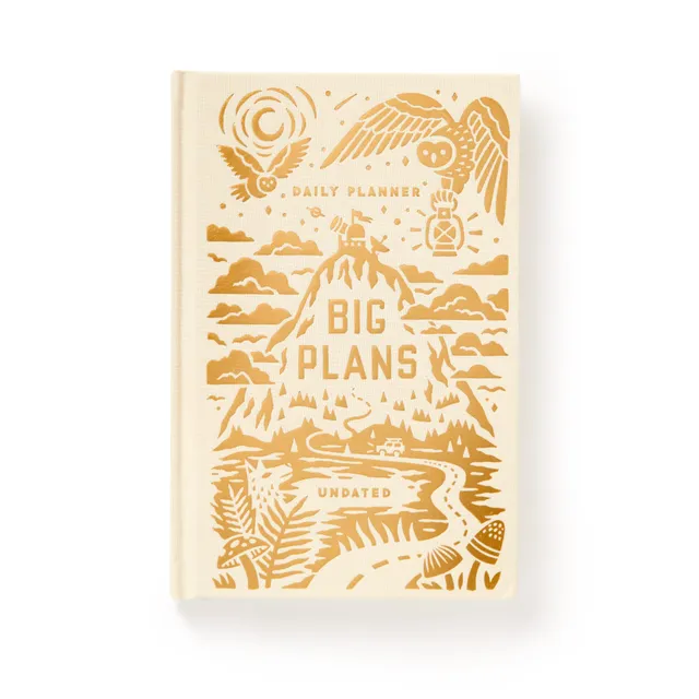galison-big-plans-undatierter-planer-tagesplaner-vintage image 1