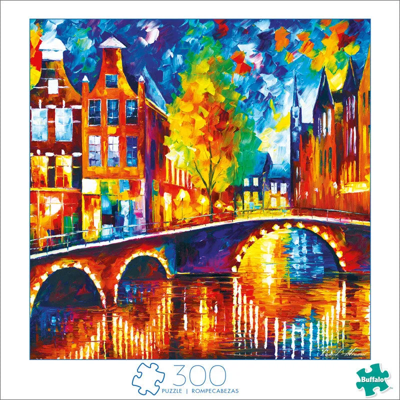buffalo-games-amsterdam-300-teile-puzzle-gro-teile-kanalmotiv image 1