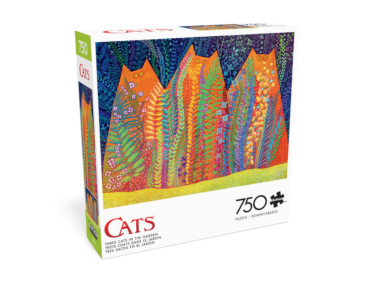 buffalo-games-cats-three-cats-in-the-garden-750-teile-puzzle-katzen image 4