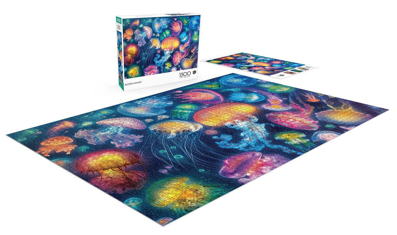 buffalo-games-jellyfish-fantasy-puzzle-1500-teile-meer image 2