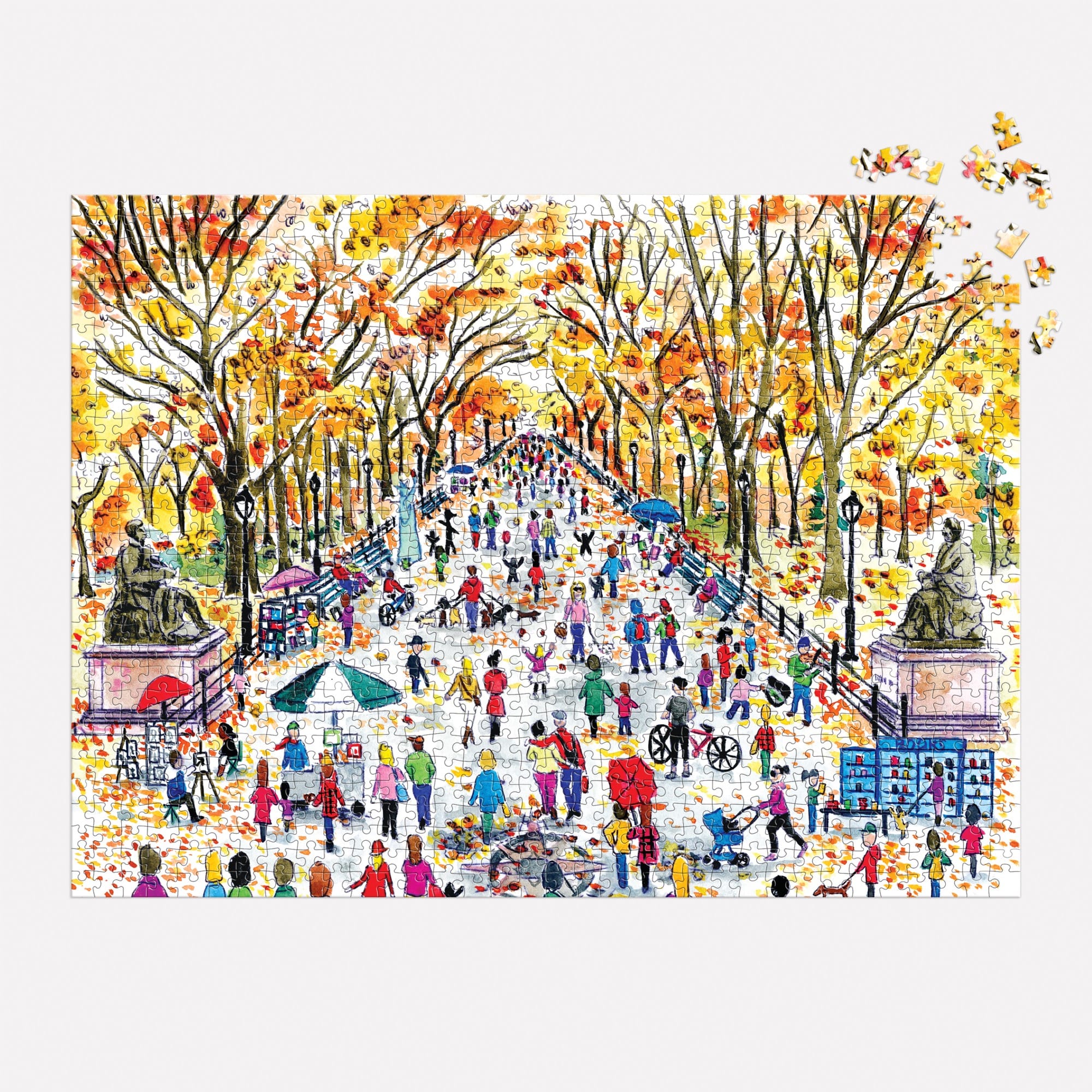 galison-fall-in-central-park-puzzle-1000-teile-herbst image 4
