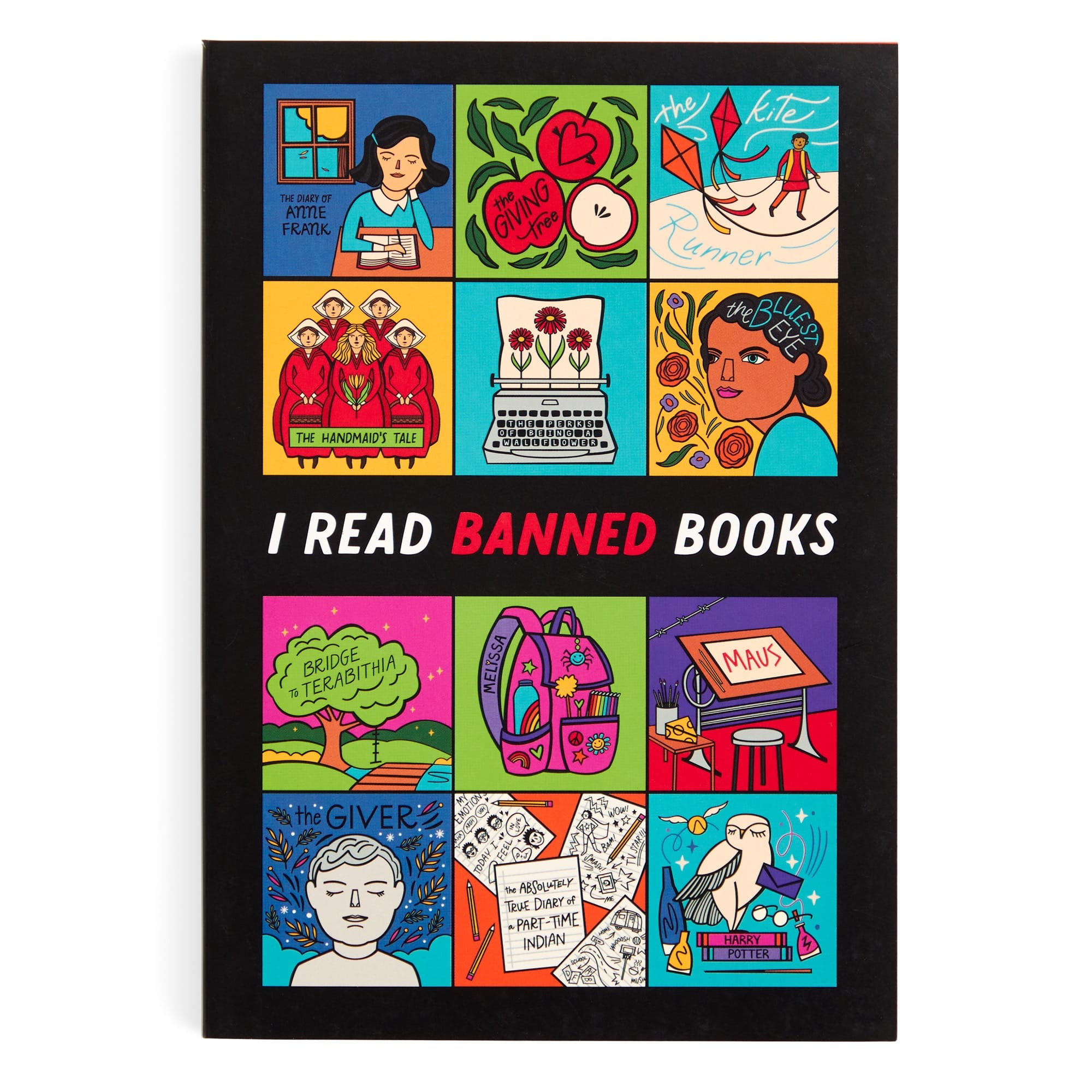 galison-i-read-banned-books-a5-notizbuch-liniert image 2