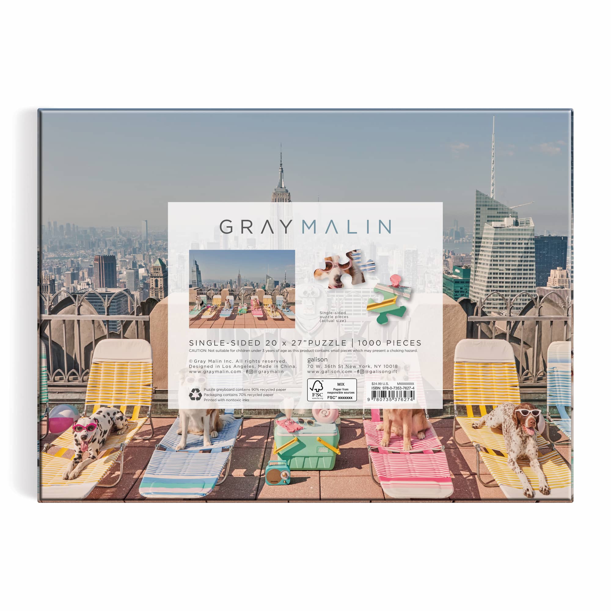 galison-gray-malin-dogs-of-new-york-city-puzzle-1000-teile image 4