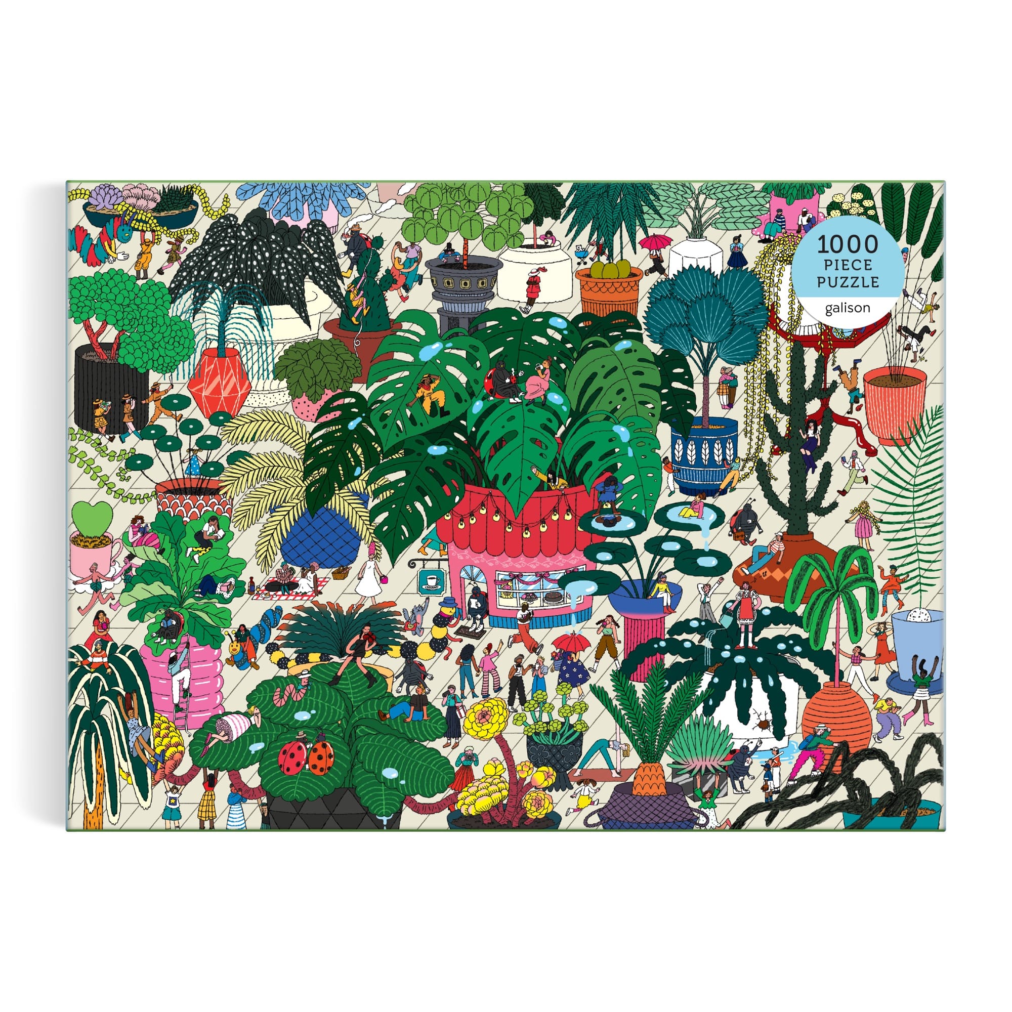 galison-plant-world-1000-teile-puzzle-pflanzenmotiv-27x20 image 2