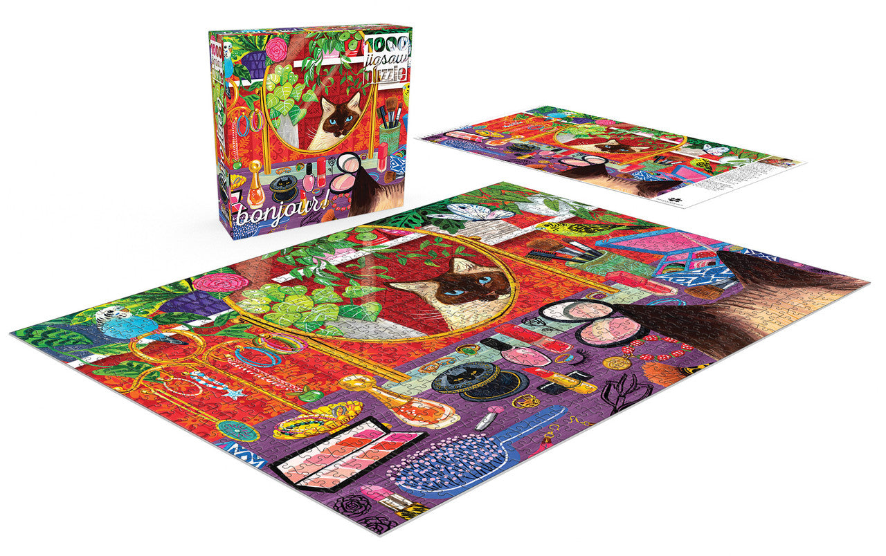 buffalo-games-bonjour-little-luxuries-1000-teile-puzzle-katze image 4