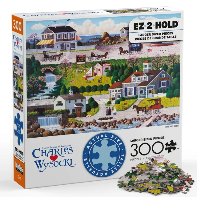 buffalo-games-wysocki-harbor-puzzle-300-teile-hafen image 1