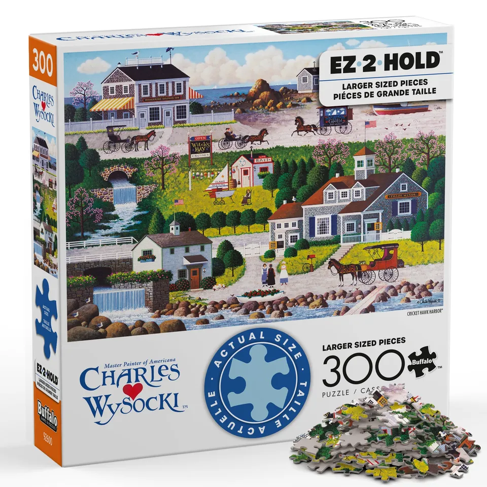 buffalo-games-wysocki-harbor-puzzle-300-teile-hafen image 1