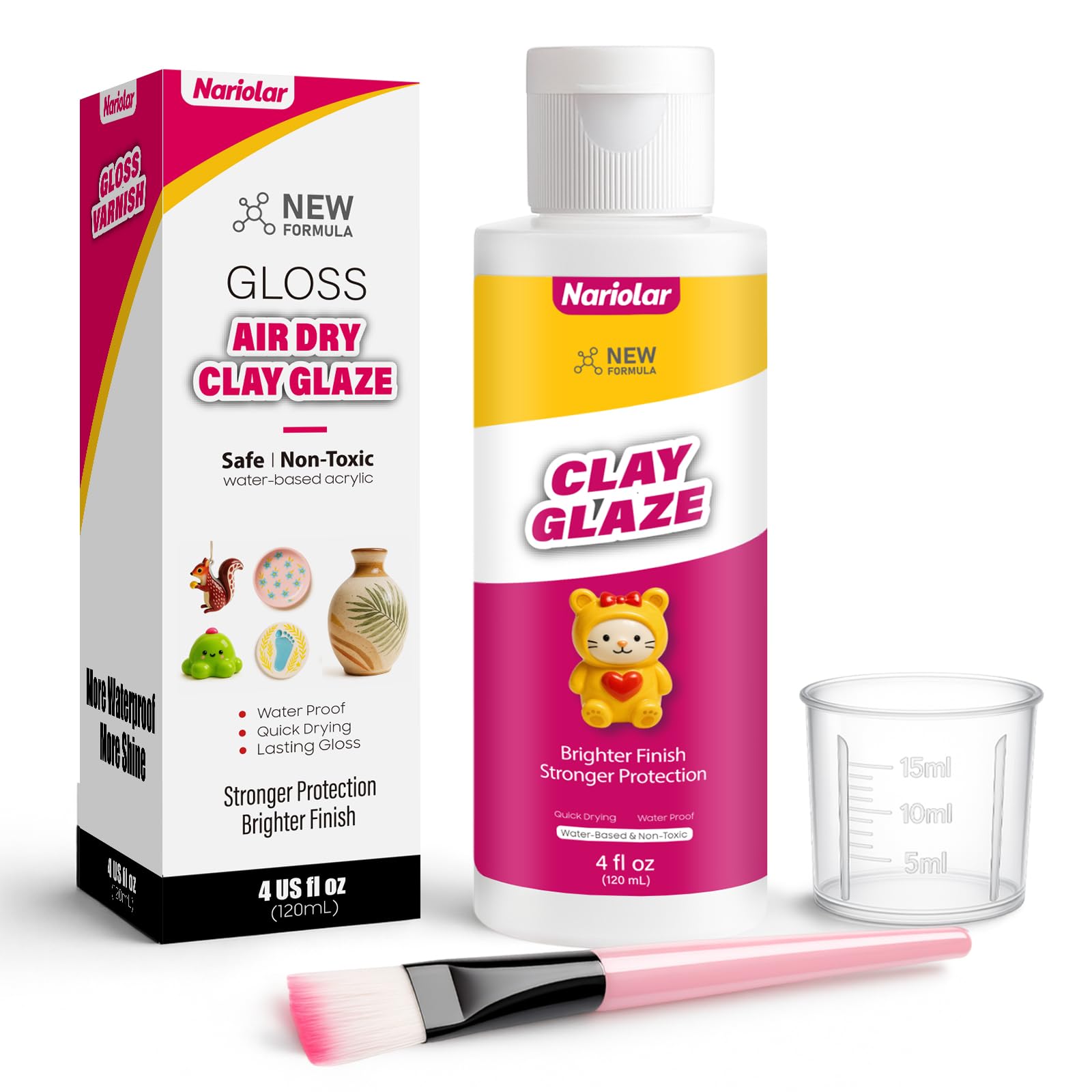nariolar-tonlack-glasur-2x120ml-gl-nzend-mit-pinsel image 7