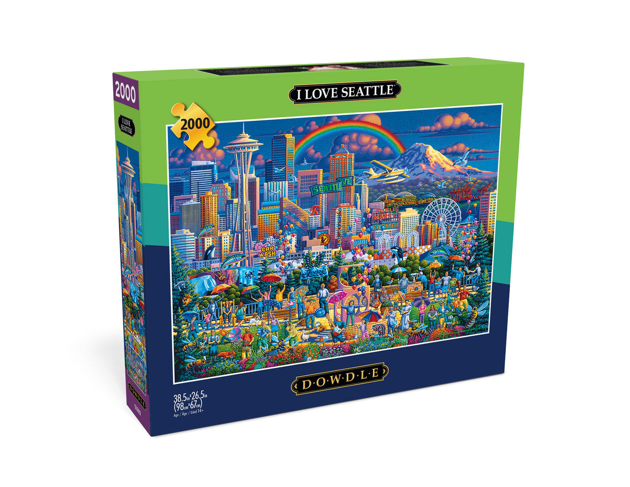 buffalo-games-i-love-seattle-puzzle-2000-teile-dowdle image 4